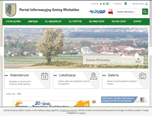Tablet Screenshot of michalow.pl